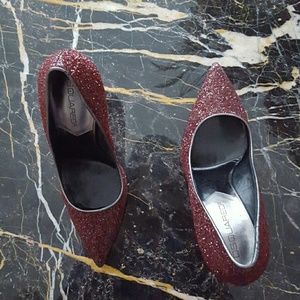 Dsquared sequined red heels